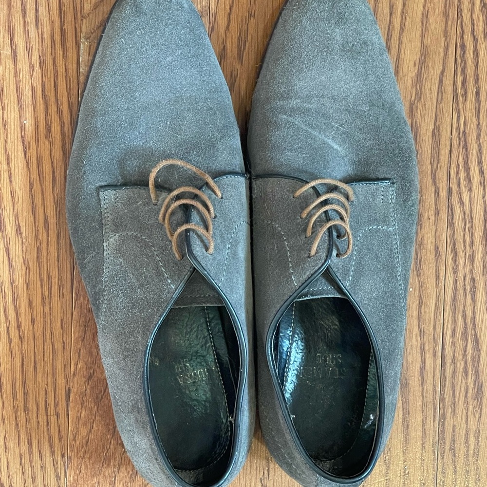 Size 10 custom handmade European men’s dress shoes